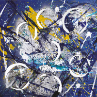 Cerchi-di-luce,-tecnica-mista,-60x60-cm,-n°25 thumbnail