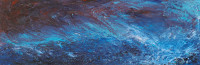 Il-mare-al-tramonto,-tecnica-mista,-90x30-cm,-n°41 thumbnail