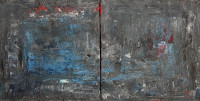 Senza titolo, tecnica mista, 40x80 cm, n°8 thumbnail