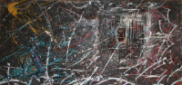 l'urlo,-tecnica-mista,-230x110-cm,-n°7 thumbnail