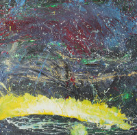 senza titolo, tecnica mista, 100x100 cm, n°10 thumbnail